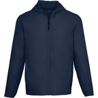 Aneto Lightweight Recycled Packable Jacket for Men Debossing - Polo Blue - Front