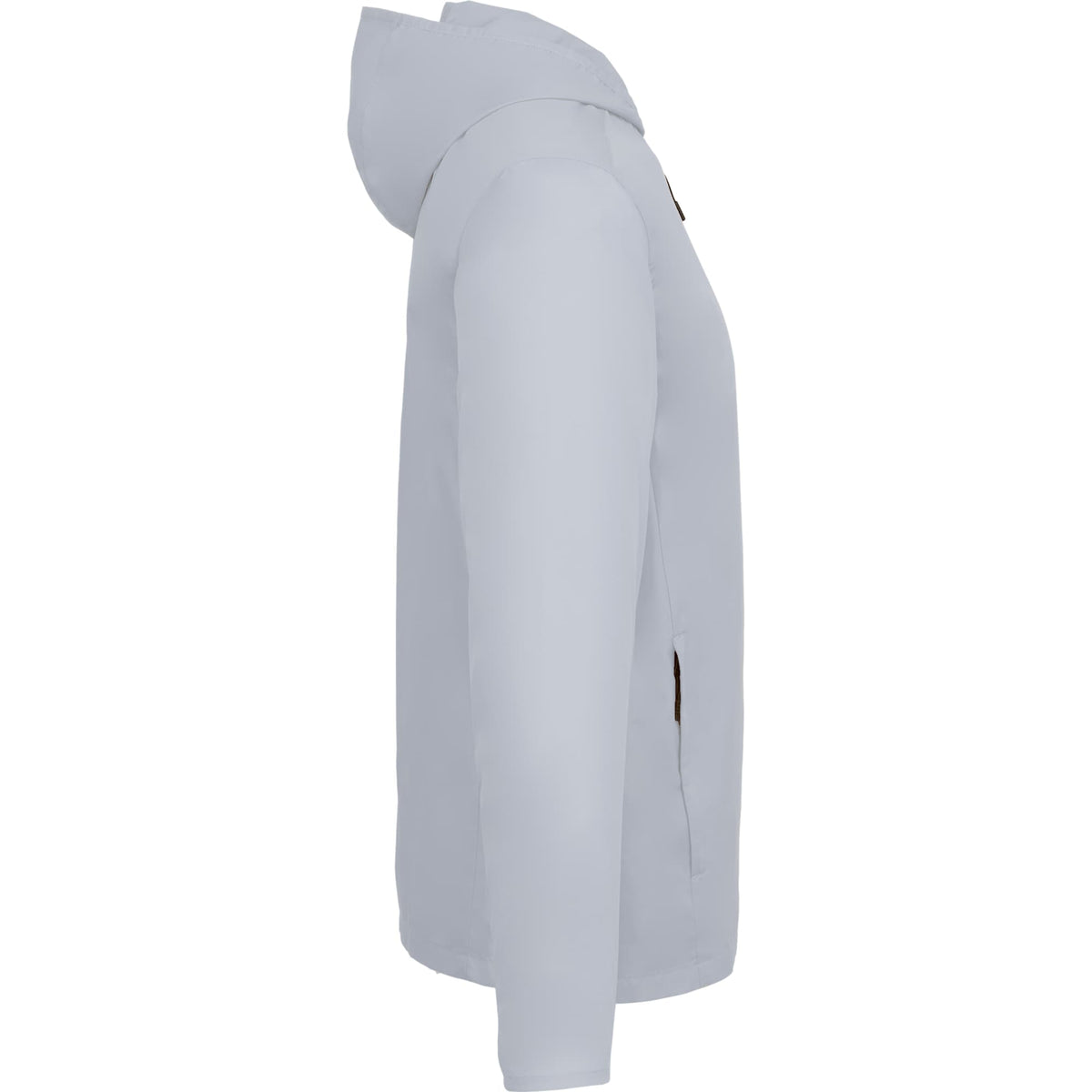 Aneto Lightweight Recycled Packable Jacket for Men Transfer - Light Grey - Right Side