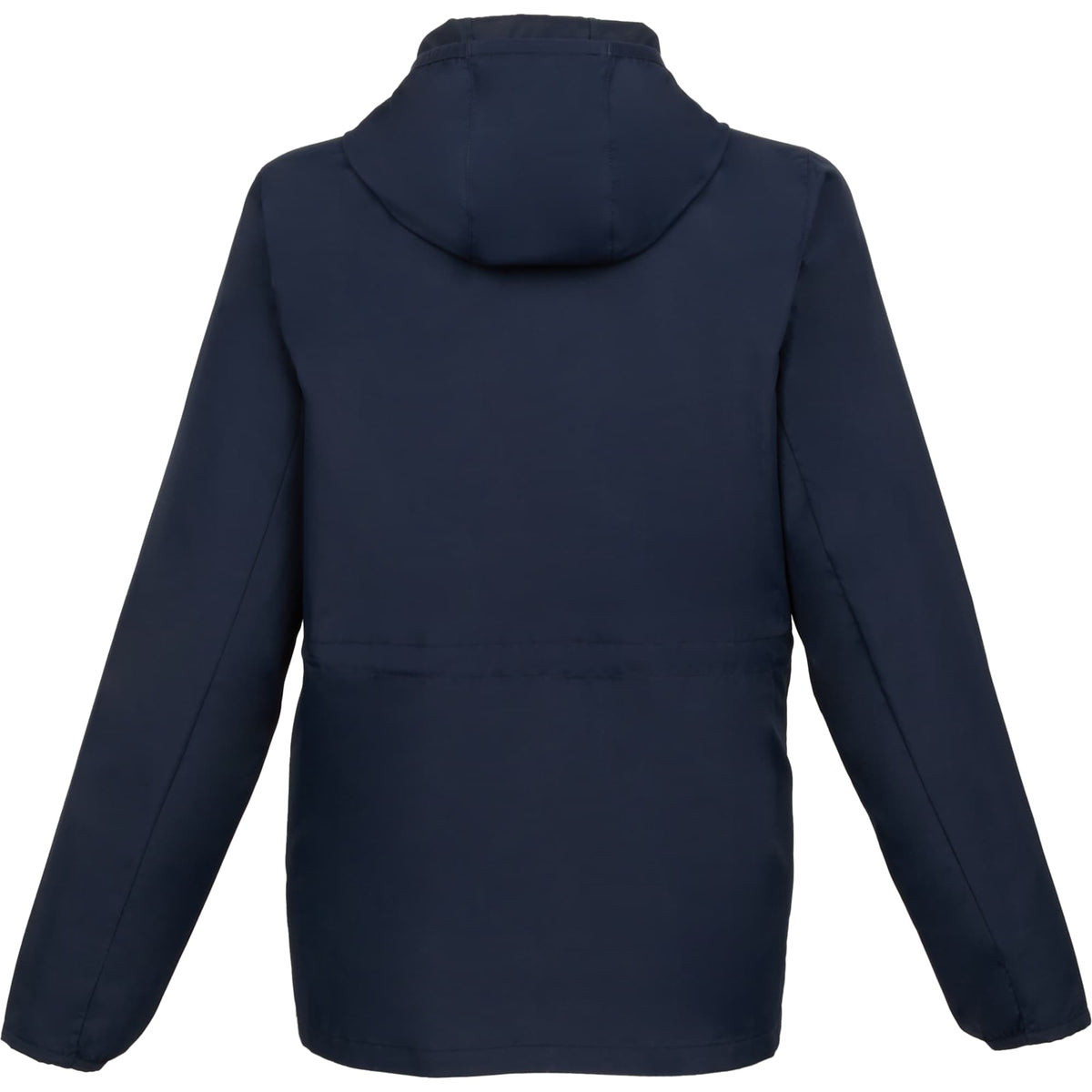 Aneto Lightweight Recycled Packable Jacket for Women Embroidery - Polo Blue - Back