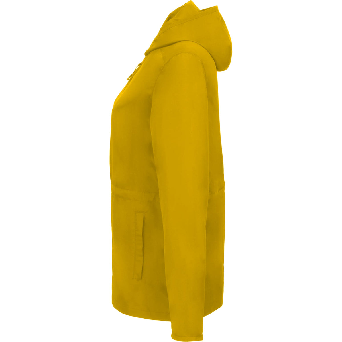 Aneto Lightweight Recycled Packable Jacket for Women Transfer - Gold - Left Side