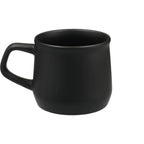 Angus Matte Ceramic Mug, 12 oz - Black - Back