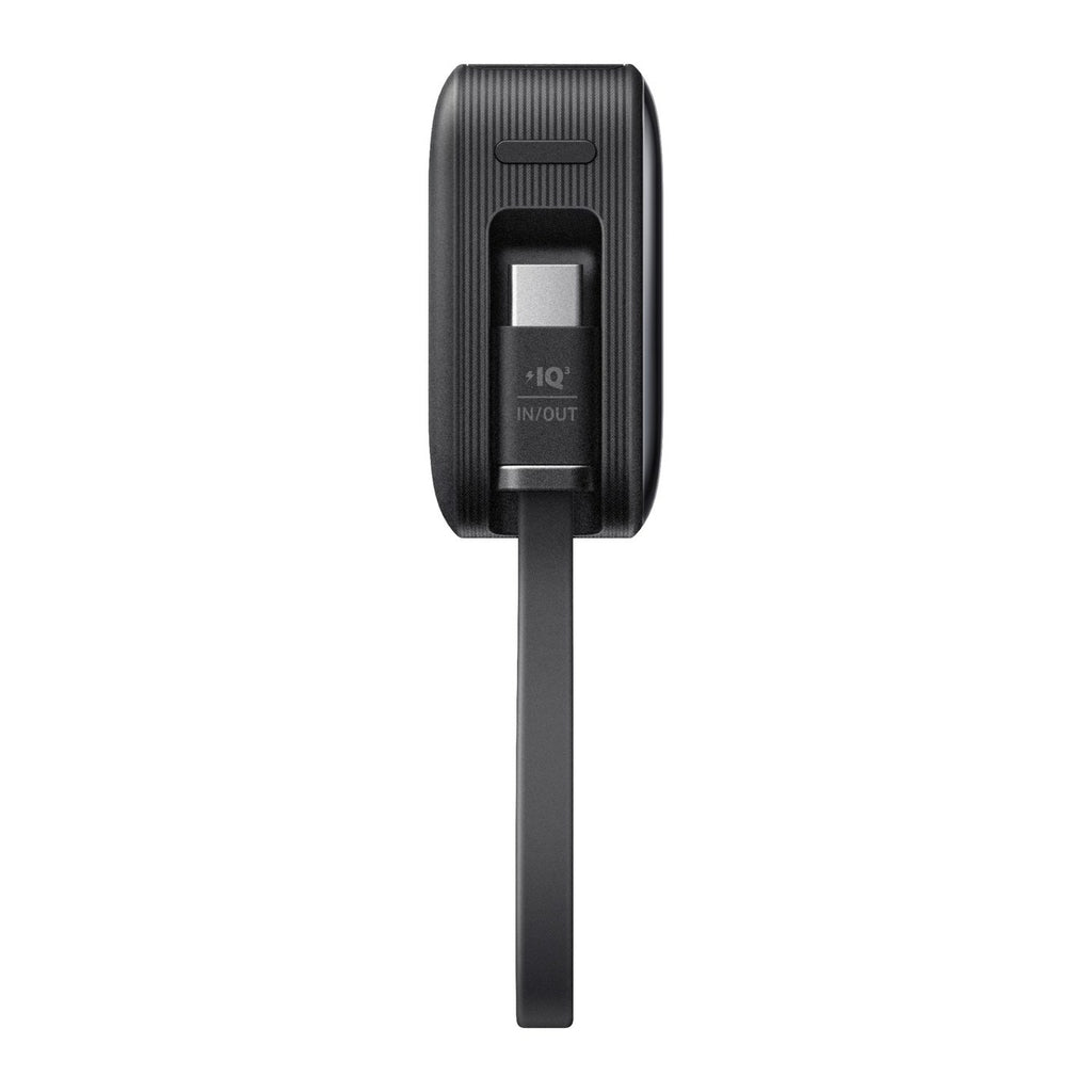 Anker Nano Power Bank with Built-In Cable, 10,000 mAh, 30W Full Color - Black - View 5