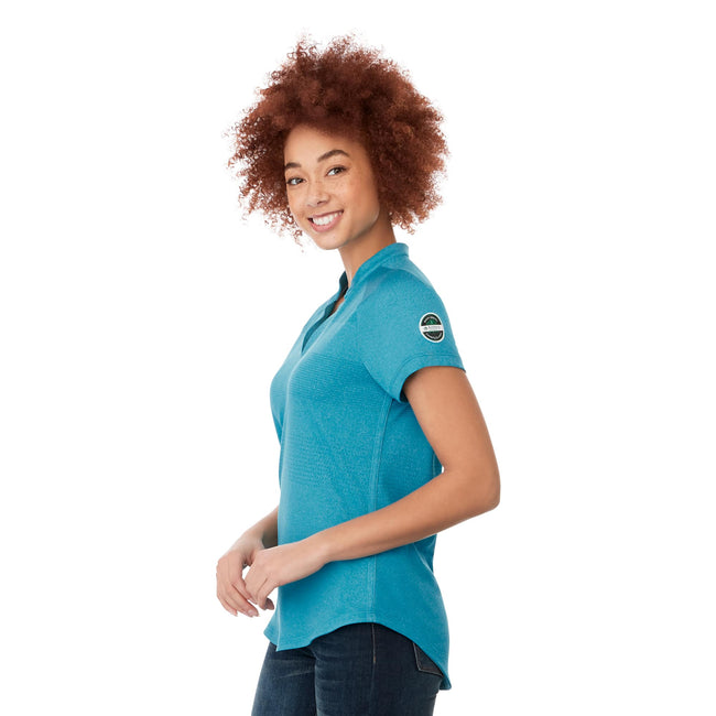 Antero Cap Sleeve Polo for Women Transfer