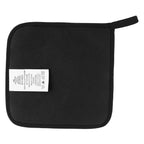 Anti-Slip Pot Holder in Recycled PET - Black - Back