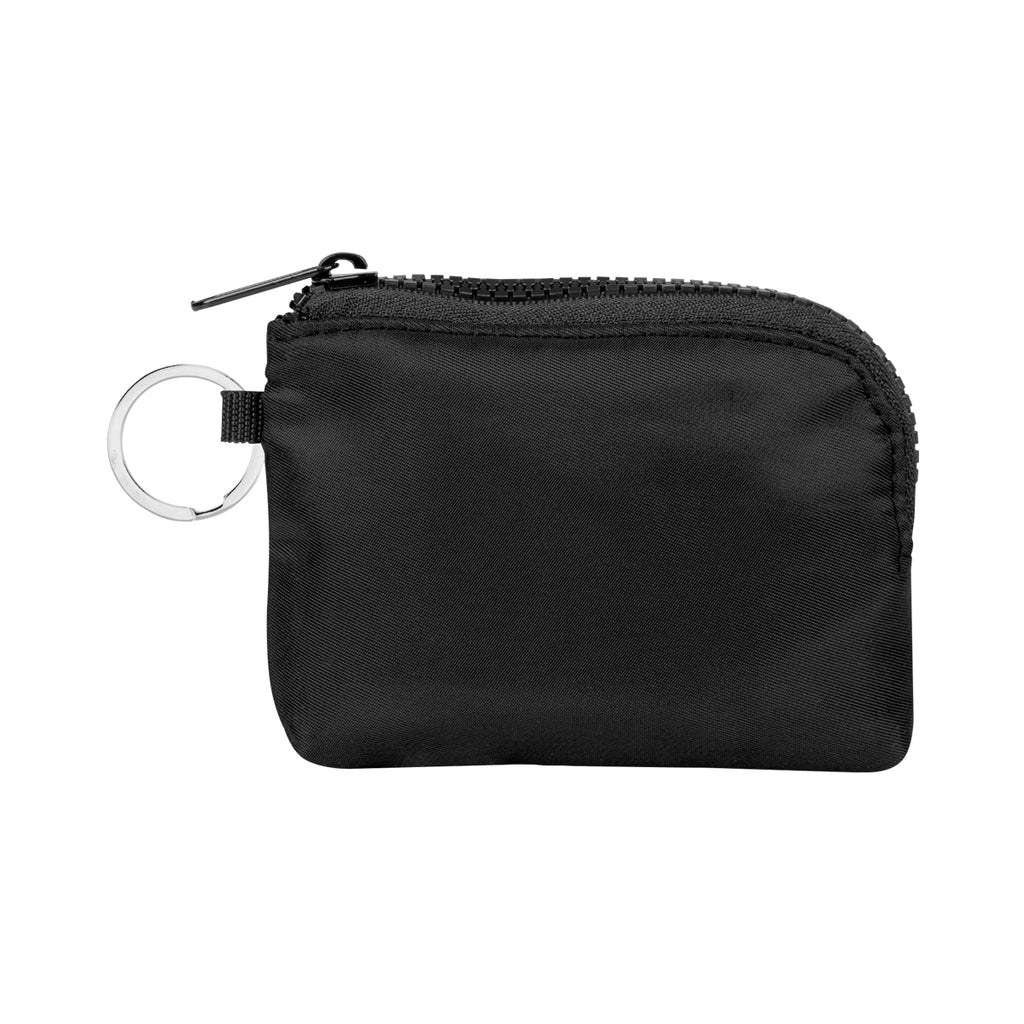 Anywhere Card Pouch in Recycled PET - Black - Back