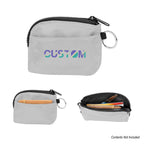 Anywhere Card Pouch in Recycled PET - Gray - Colorbrite