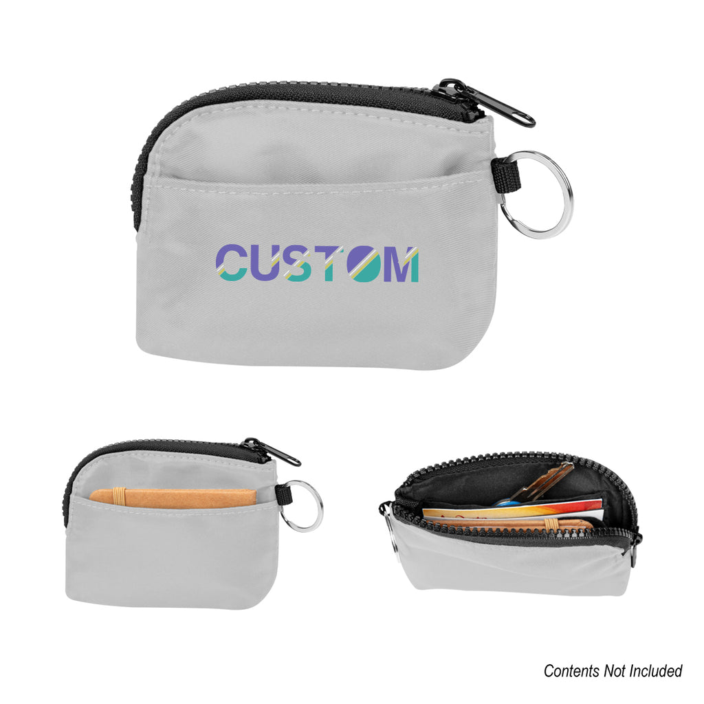 Anywhere Card Pouch in Recycled PET - Gray - Colorbrite