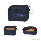 Anywhere Card Pouch in Recycled PET - Navy - Colorbrite