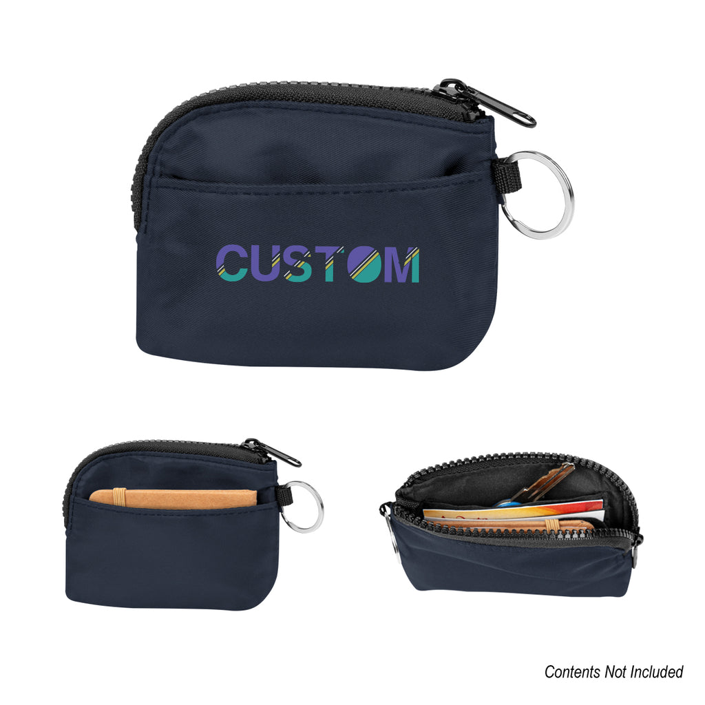 Anywhere Card Pouch in Recycled PET - Navy - Colorbrite