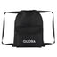Anywhere Drawstring Bag in Recycled PET - Black - Silk Screen