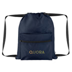 Anywhere Drawstring Bag in Recycled PET - Navy - Colorbrite
