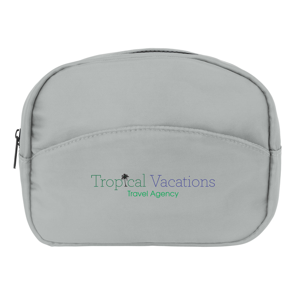 Anywhere Essentials Pouch in Recycled PET - Gray - Colorbrite