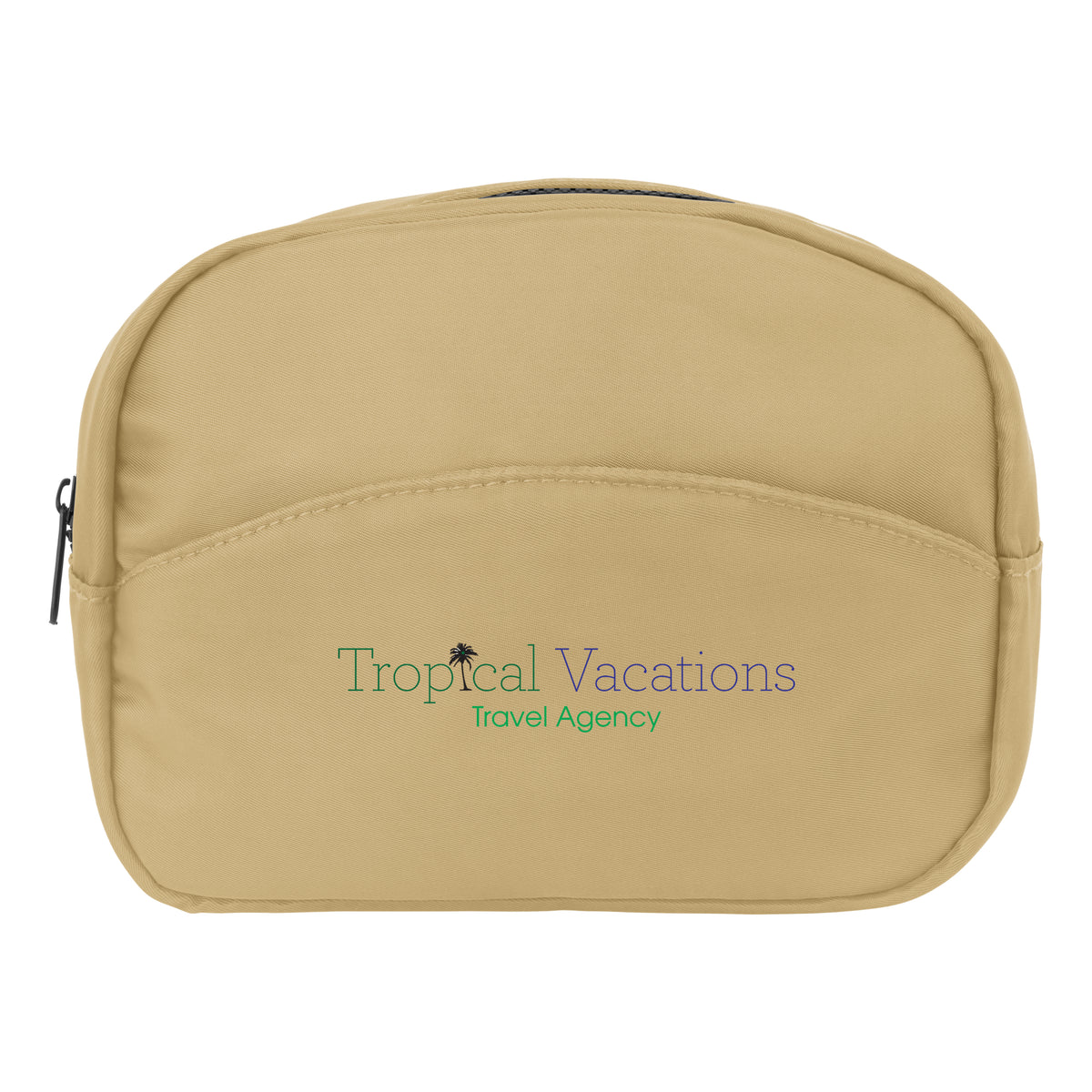 Anywhere Essentials Pouch in Recycled PET - Tan - Colorbrite