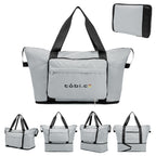 Anywhere Expandable Duffel Bag in Recycled PET - Gray - Colorbrite