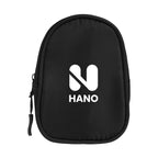 Anywhere Pouch with Carabiner, Recycled PET - Black - Silk Screen