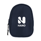 Anywhere Pouch with Carabiner, Recycled PET - Navy - Silk Screen