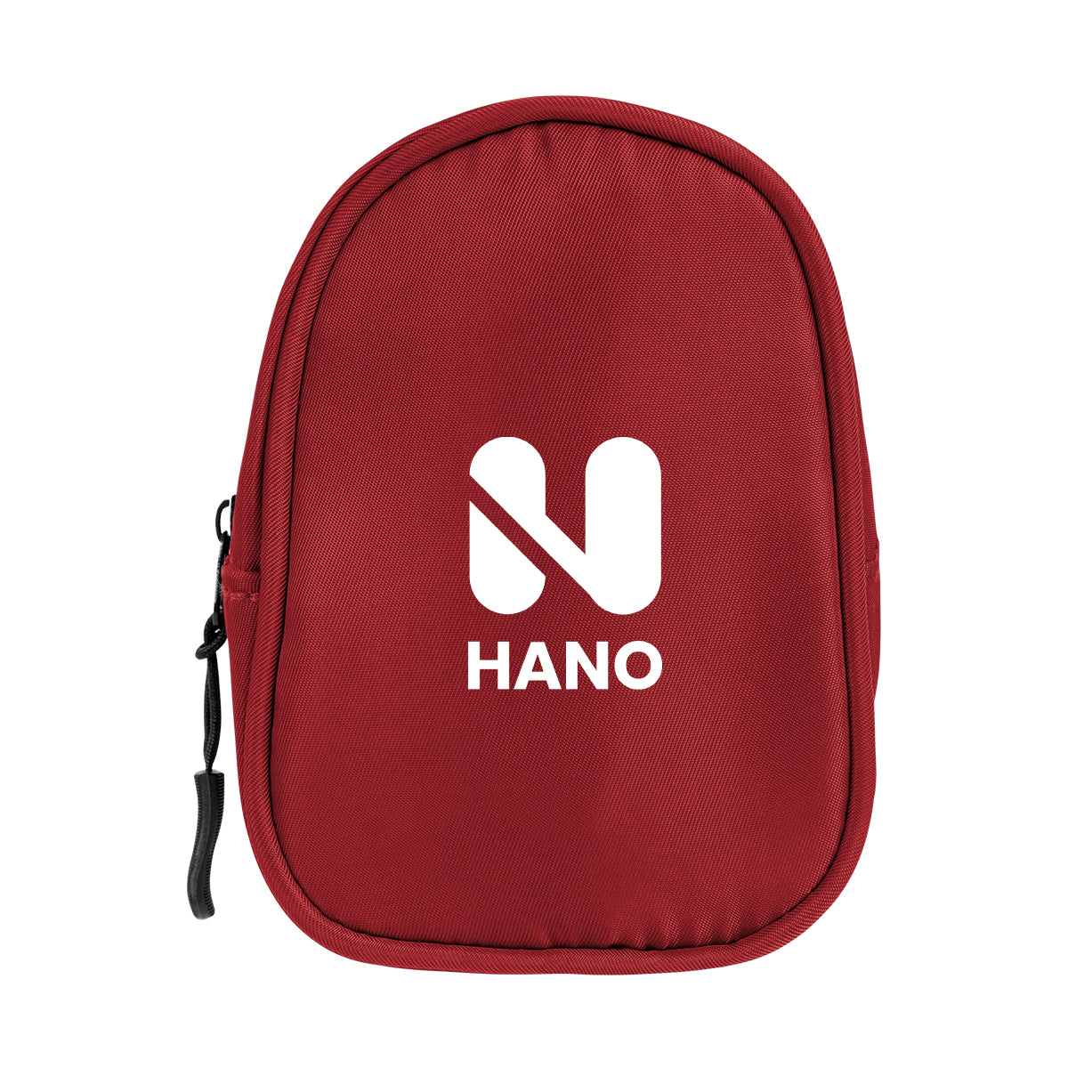 Anywhere Pouch with Carabiner, Recycled PET - Red - Silk Screen