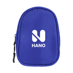 Anywhere Pouch with Carabiner, Recycled PET - Royal Blue - Silk Screen