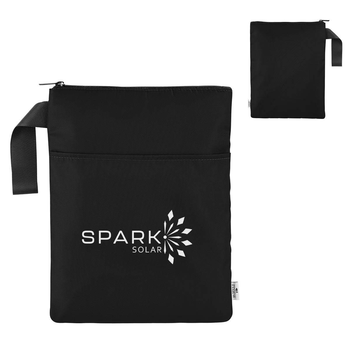 Anywhere Sleeve for Books and Tablets - Black - Silk Screen