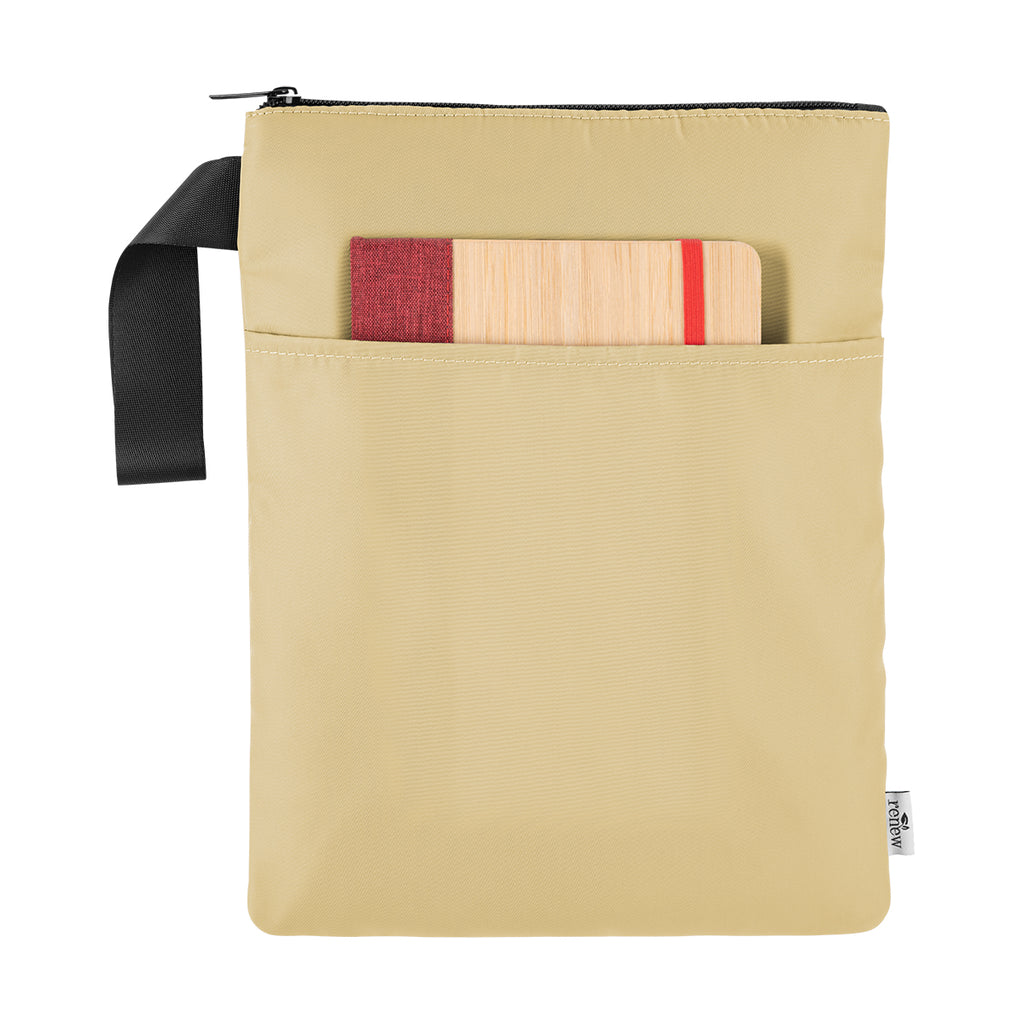 Anywhere Sleeve for Books and Tablets - Tan - Pocket