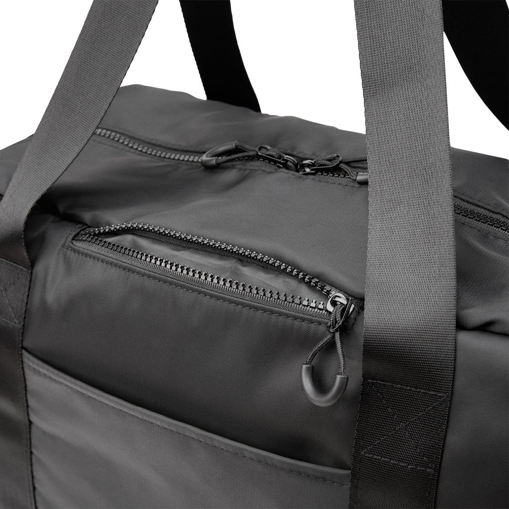 Anywhere Sport Duffel Bag and Backpack - Black - Back_Pocket