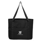 Anywhere Weekender Tote Bag in Recycled PET Embroidery - Black - Silk Screen