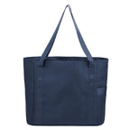 Anywhere Weekender Tote Bag in Recycled PET Embroidery - Black