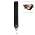 Anywhere Wrist Strap with Carabiner - Black - Pad Print