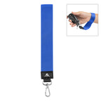 Anywhere Wrist Strap with Carabiner - Royal Blue - Pad Print