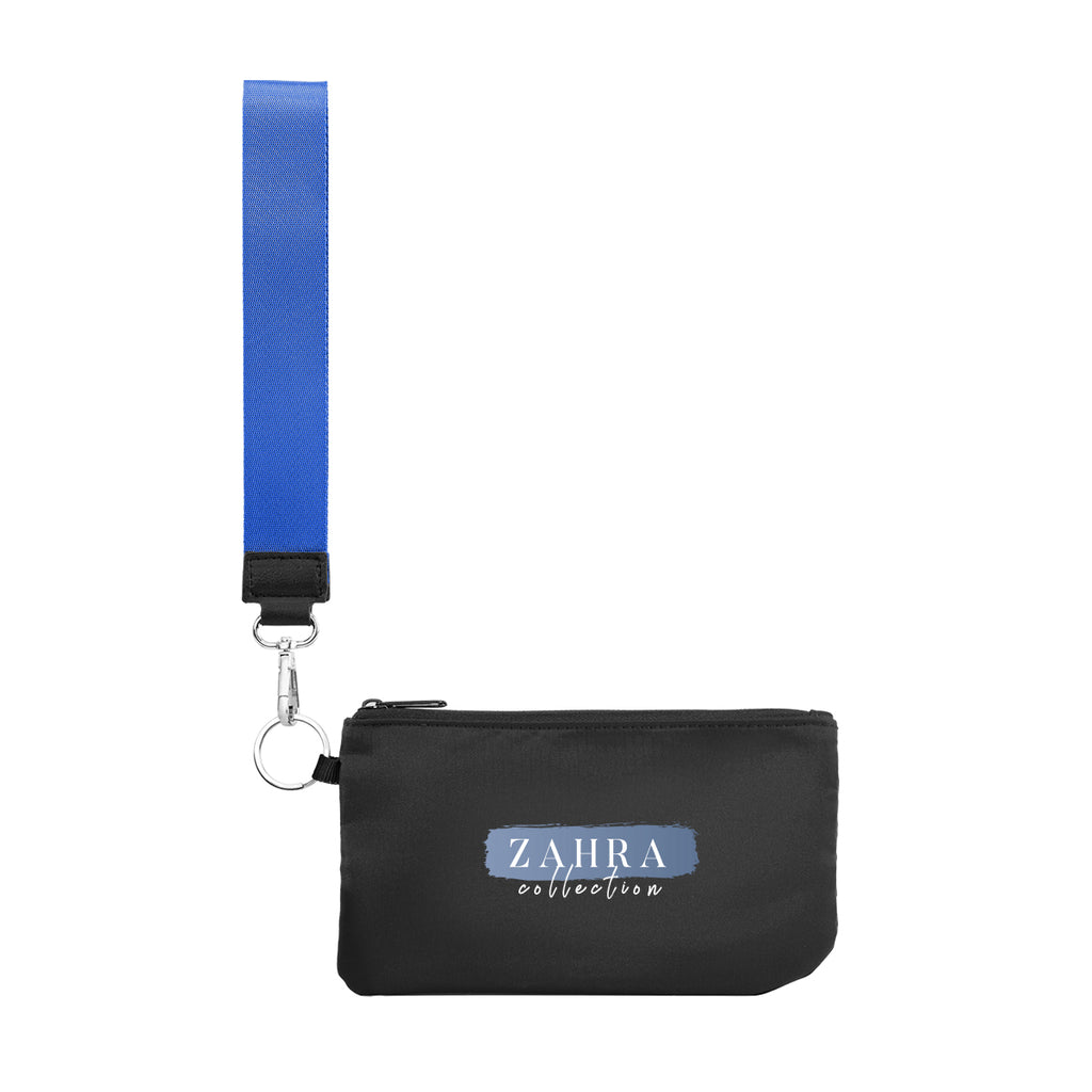 Anywhere Wristlet Pouch in Recycled PET - Royal Blue - Colorbrite