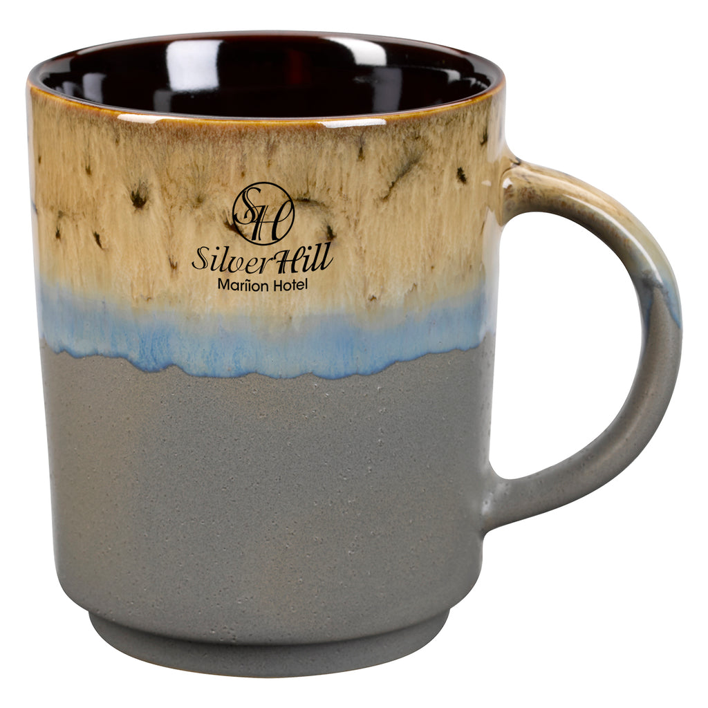Apache Mug, 16 oz - Gray - Ceramic
