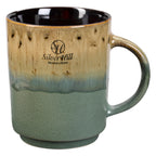 Apache Mug, 16 oz - Green - Ceramic
