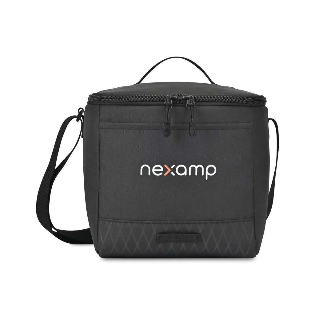 Apex Recycled Box Cooler for 13 Cans Embroidery - Black - View 1