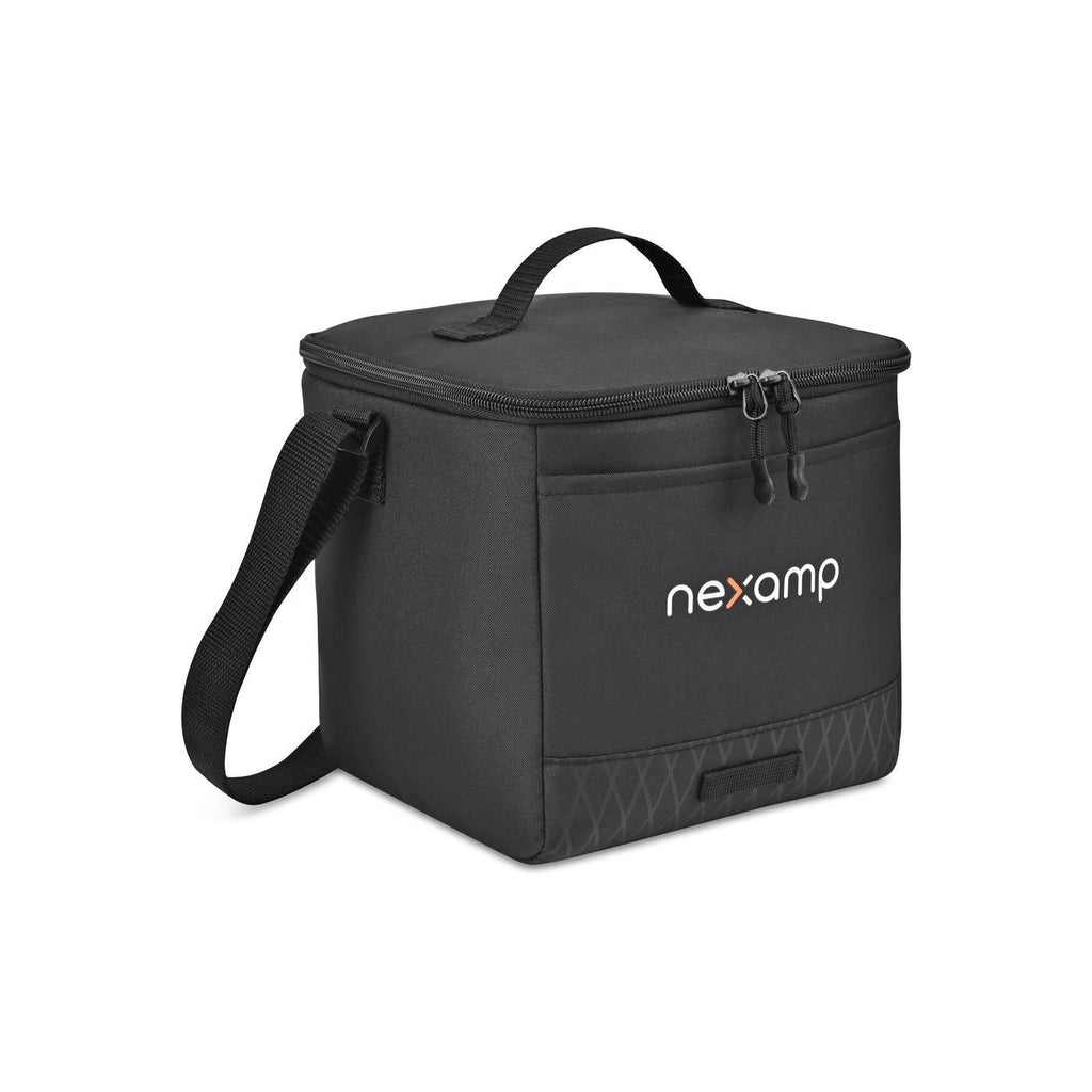 Apex Recycled Box Cooler for 13 Cans Embroidery - Black - View 2