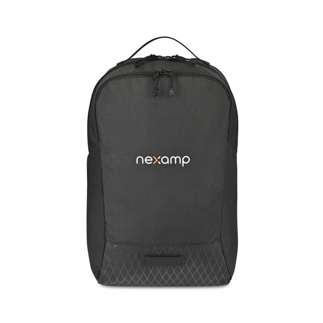 Apex Recycled Laptop Backpack, 15 Inch Embroidery