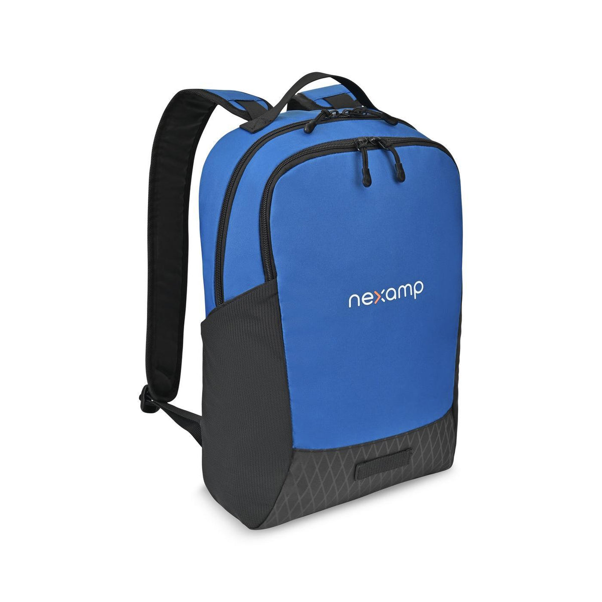 Apex Recycled Laptop Backpack, 15 Inch - Royal Blue - View 3