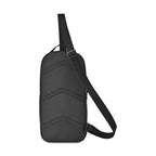 Apex Recycled Sling Bag with Webbing Loop Embroidery - Black - View 3