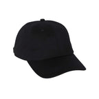 Apex Unstructured Chino Twill Ball Cap Transfer - Black - Flat 2