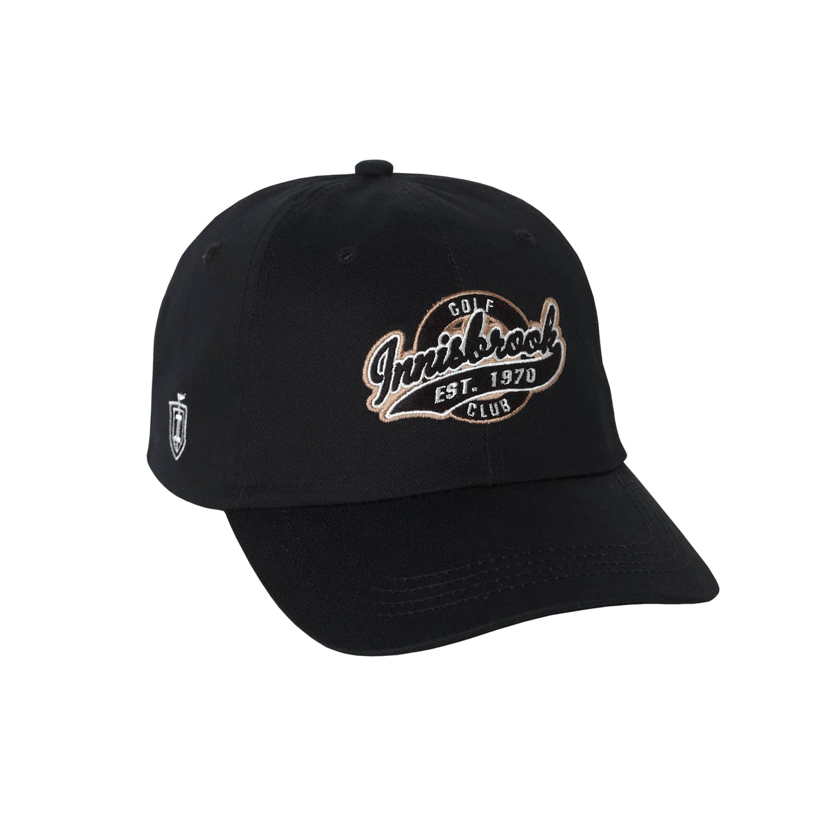 Apex Unstructured Chino Twill Ball Cap Transfer - Black - Flat
