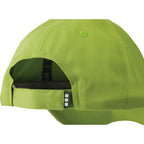 Apex Unstructured Chino Twill Ball Cap Transfer - Light Citron Green - Back Flat