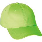 Apex Unstructured Chino Twill Ball Cap Transfer - Light Citron Green - Flat