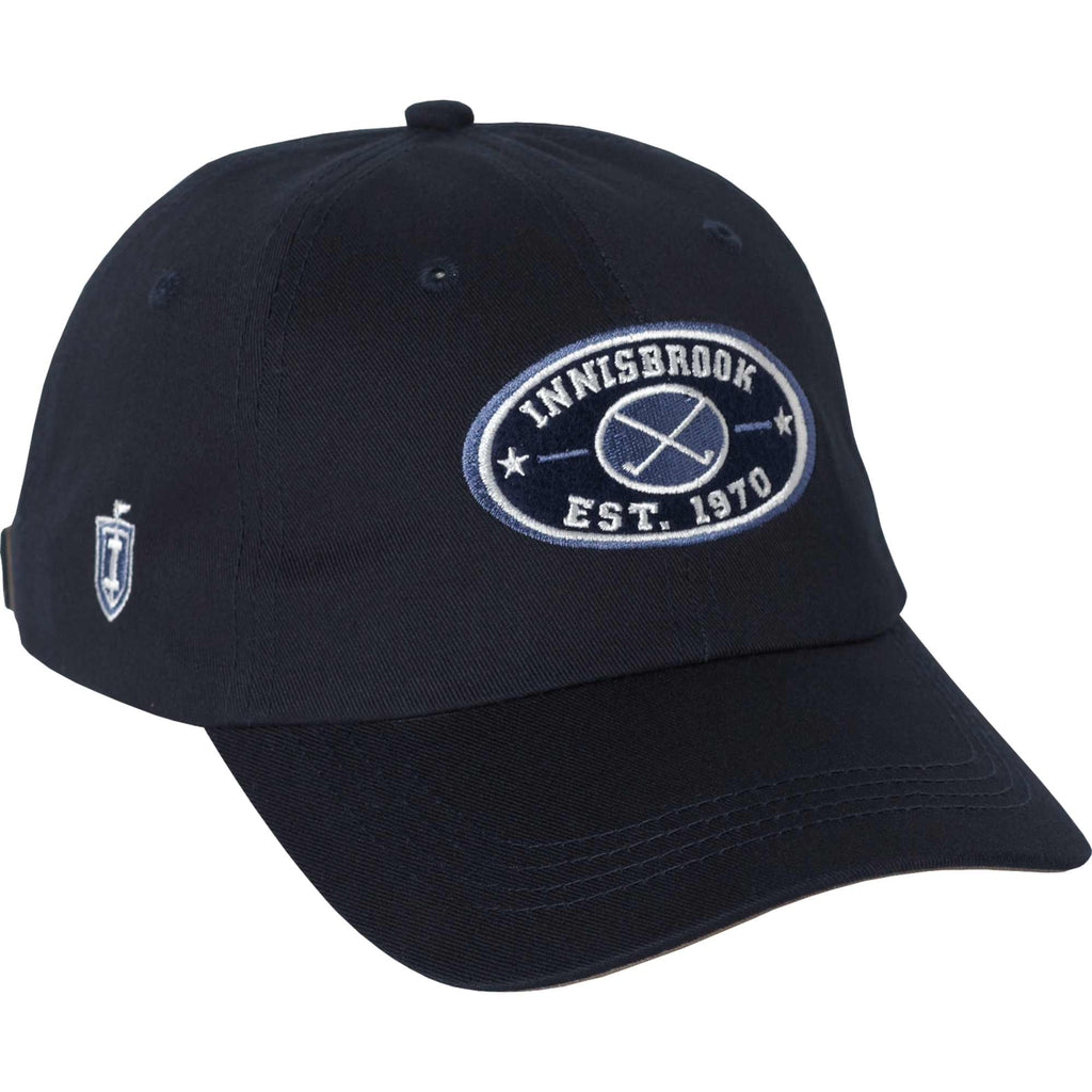 Apex Unstructured Chino Twill Ball Cap Transfer - Navy 410 - Flat