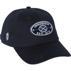 Apex Unstructured Chino Twill Ball Cap Transfer - Navy 410 - Flat