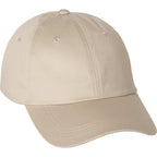 Apex Unstructured Chino Twill Ball Cap Transfer - Sandstone - Flat
