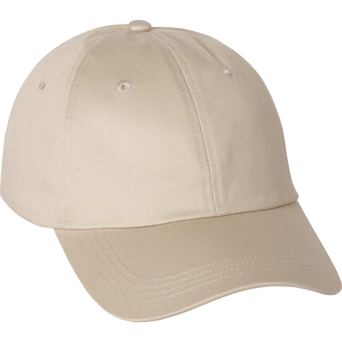 Apex Unstructured Chino Twill Ball Cap Transfer - Sandstone - Flat