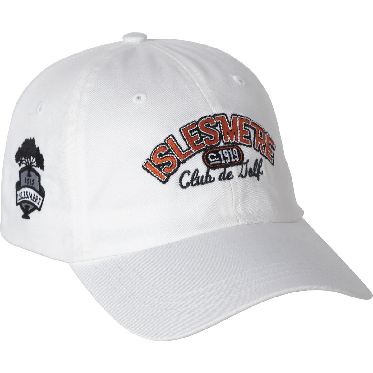 Apex Unstructured Chino Twill Ball Cap Transfer - White - Flat