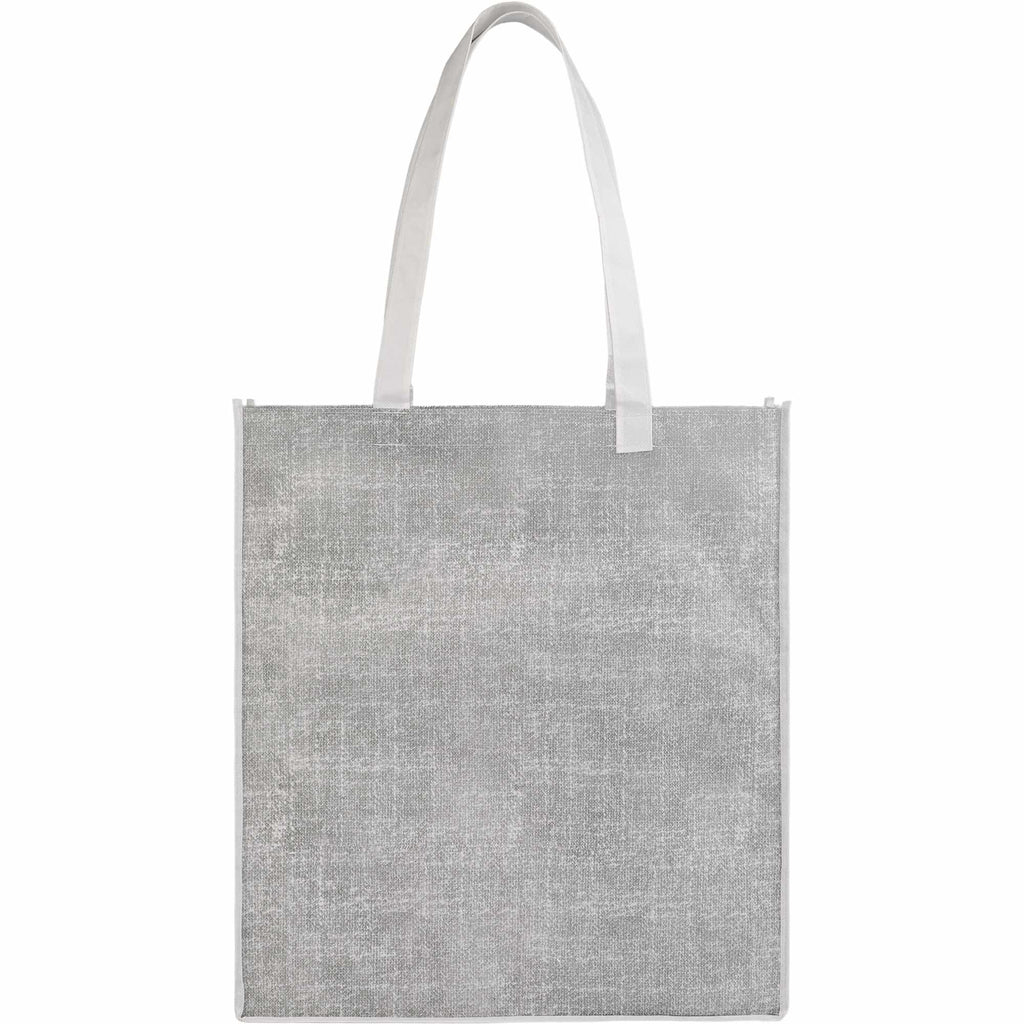 Apollo Recycled Convention Tote with Pen Loop - Black - Back