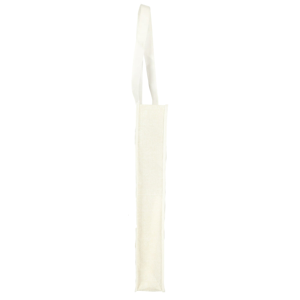 Apollo Recycled Convention Tote with Pen Loop - Natural - Left Side