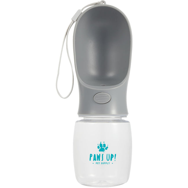 AquaPup Dog Water Bottle with Built-In Bowl, 10 oz