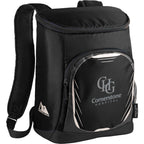 Arctic Zone Cooler Backpack for 18 Cans Embroidery - Black - Photo